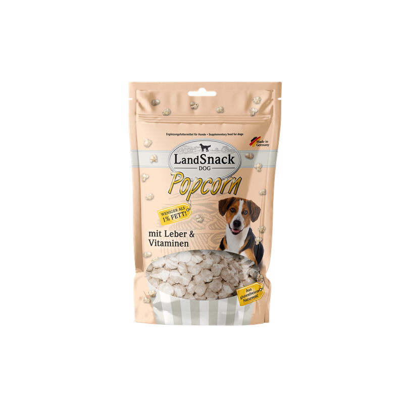 LandSnack - Dog Popcorn "verschiedene Sorten" 100g