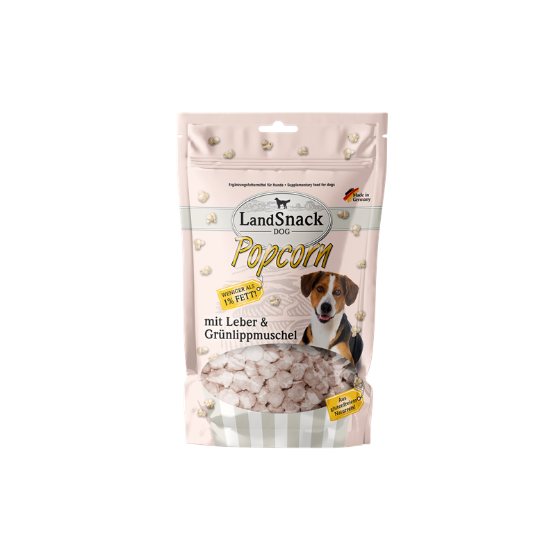 LandSnack - Dog Popcorn "verschiedene Sorten" 100g