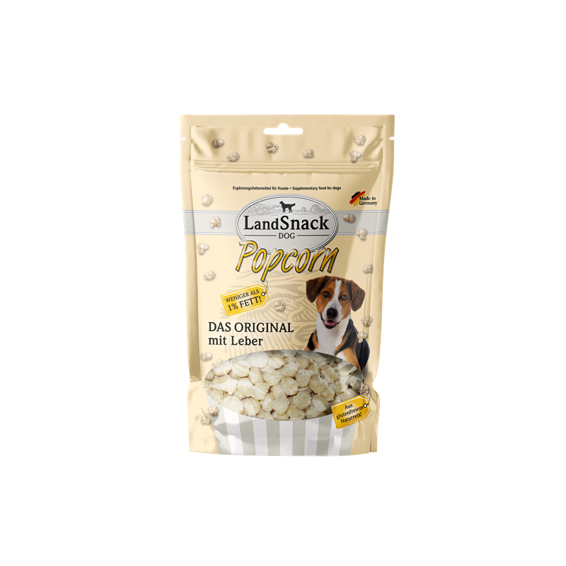 LandSnack - Dog Popcorn "verschiedene Sorten" 100g