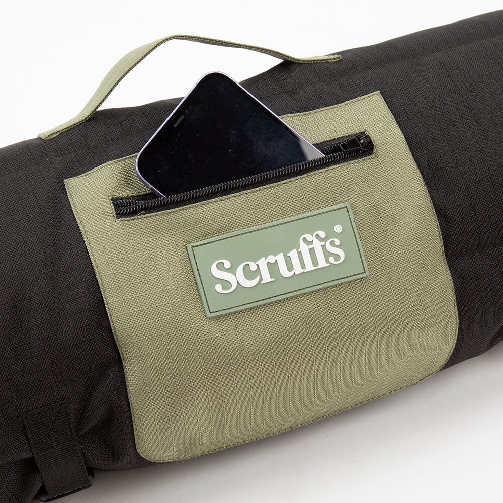 Scruffs- Reisedecke "Expedition Roll Up 100x70cm" in khaki