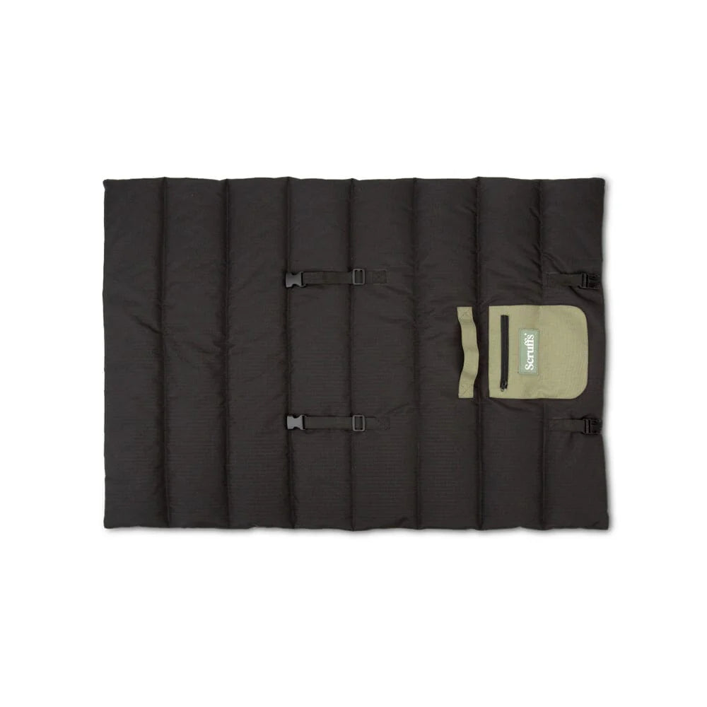 Scruffs- Reisedecke "Expedition Roll Up 100x70cm" in khaki