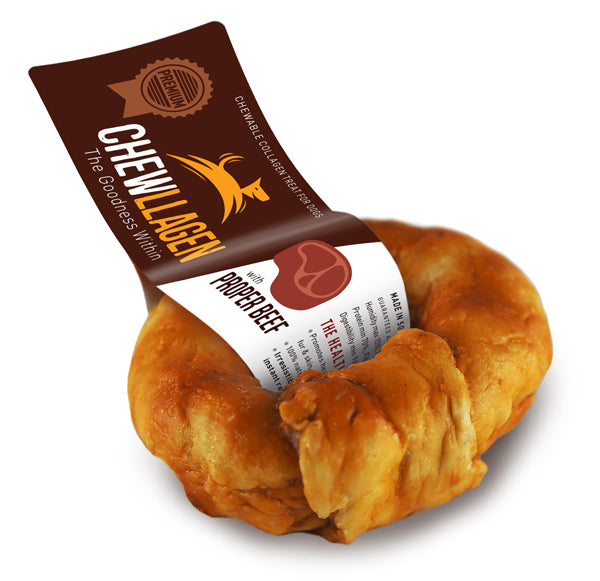 Chewllagen - Donut "Rind" ca.  Ø 9cm