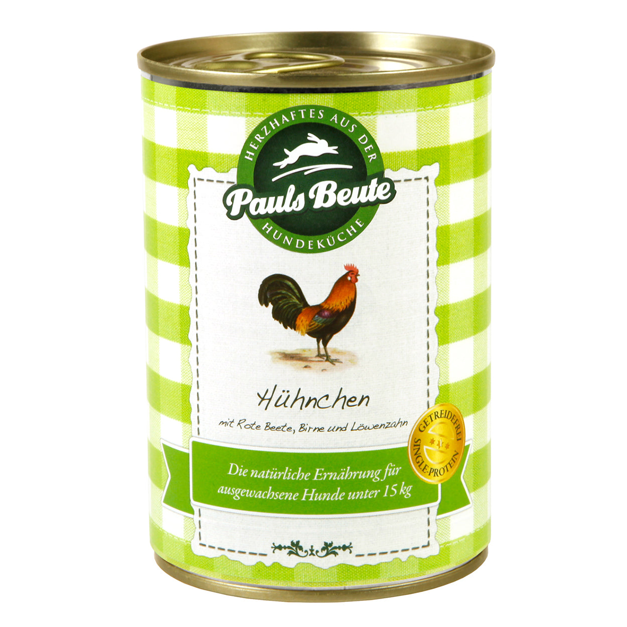 Pauls Beute "Hühnchen getreidefrei - mit Roter Beete, Birne & Löwenzahn" 400g