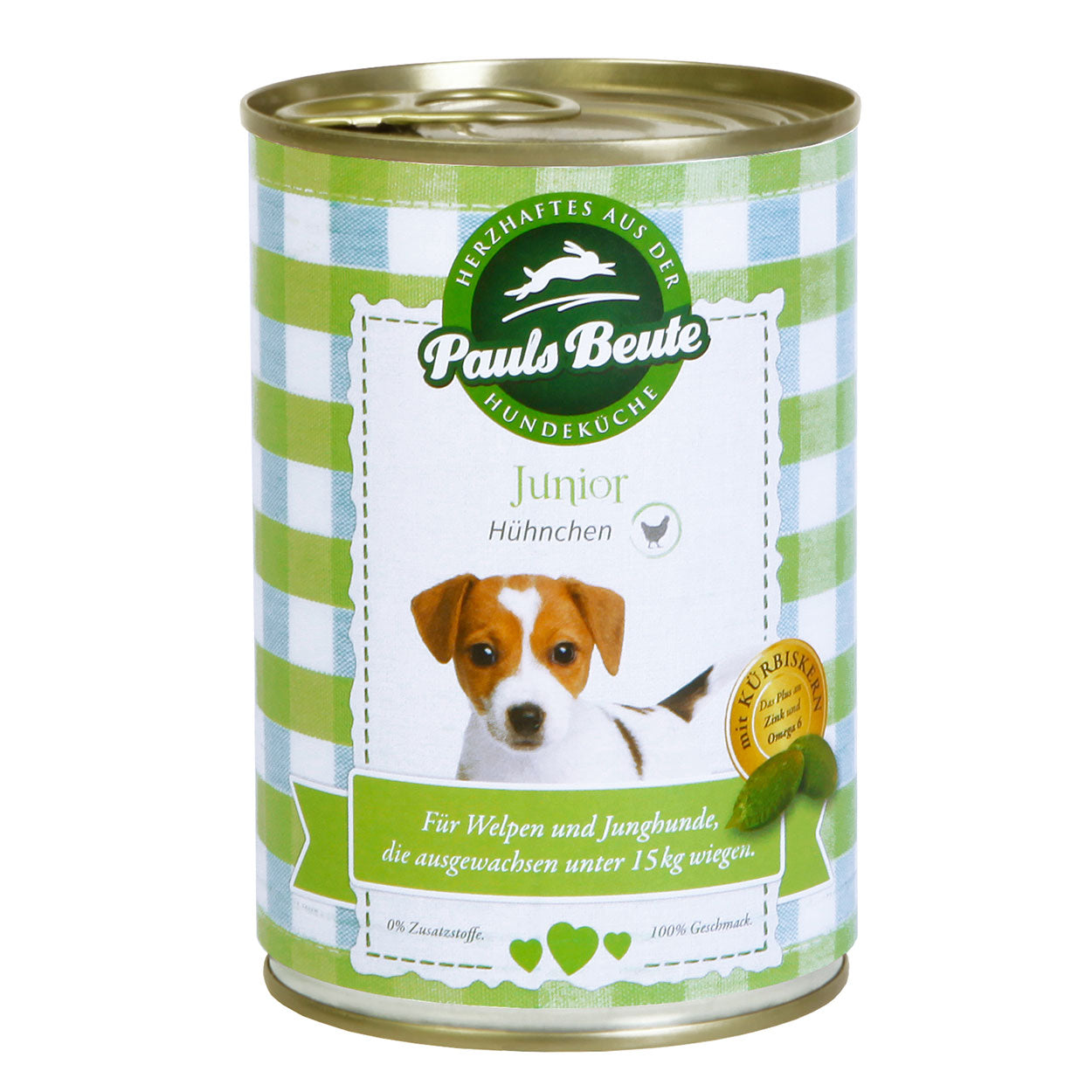 Pauls Beute JUNIOR "Huhn getreidefrei - mit Rote Beete, Birne & Brokkoli" 400g