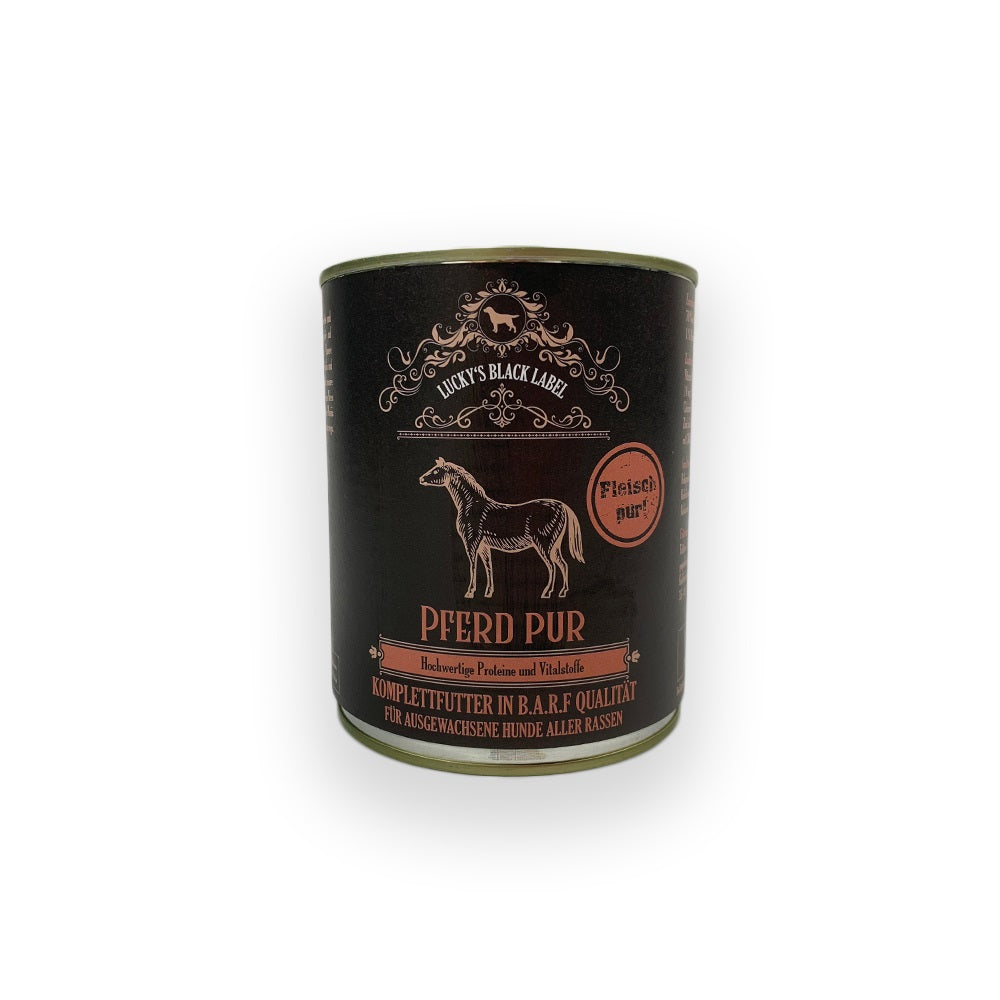 Lucky-Pet - Black Label "Pferd Pur" 800g