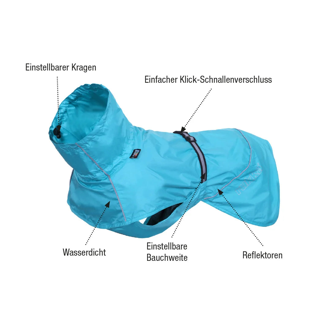 Rukka - Raincoat "Hase" in türkis